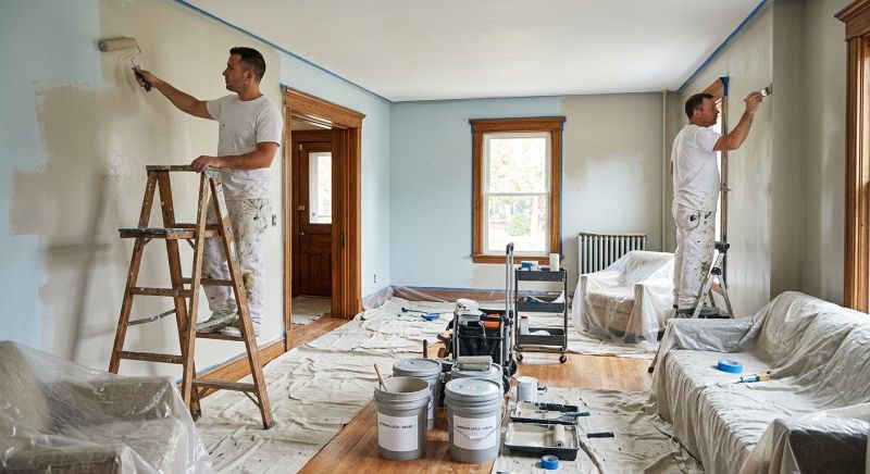 Condo Interior Painting in Kansas City, KS