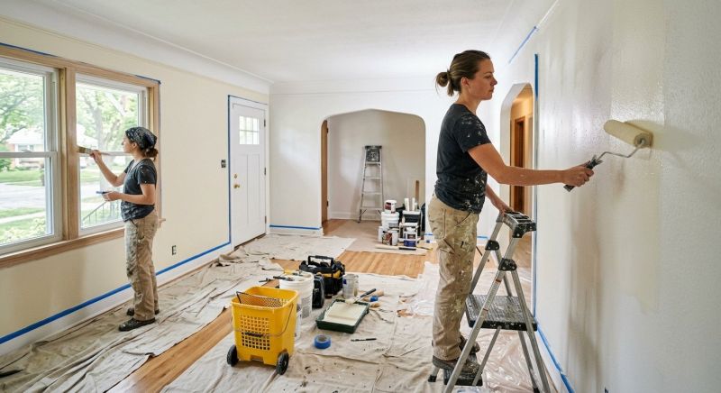 Apartment Interior Painting in Wilmington, NC