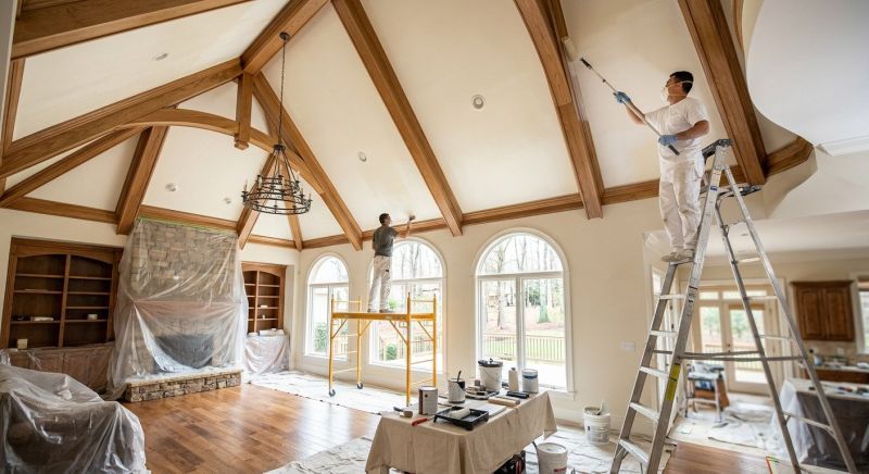 Attic Painting in Kansas City, KS
