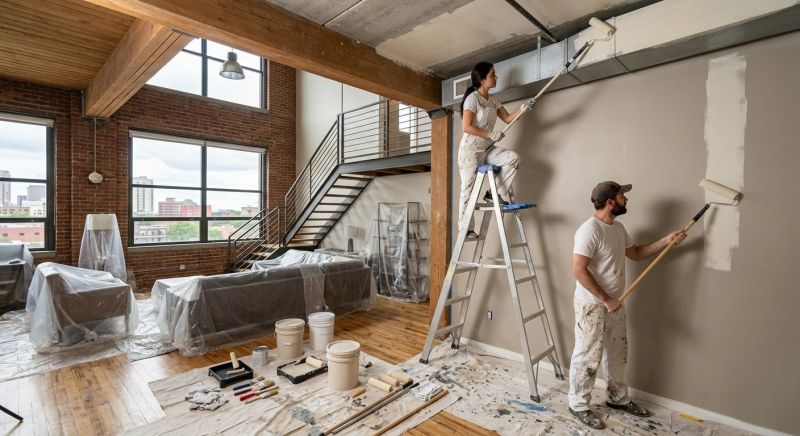 Attic Painting in Waco, TX
