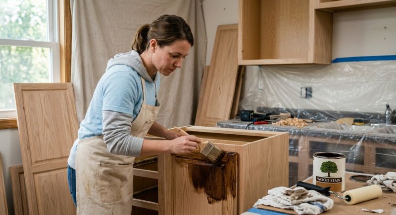 Cabinet Staining Service in Indianapolis, IN