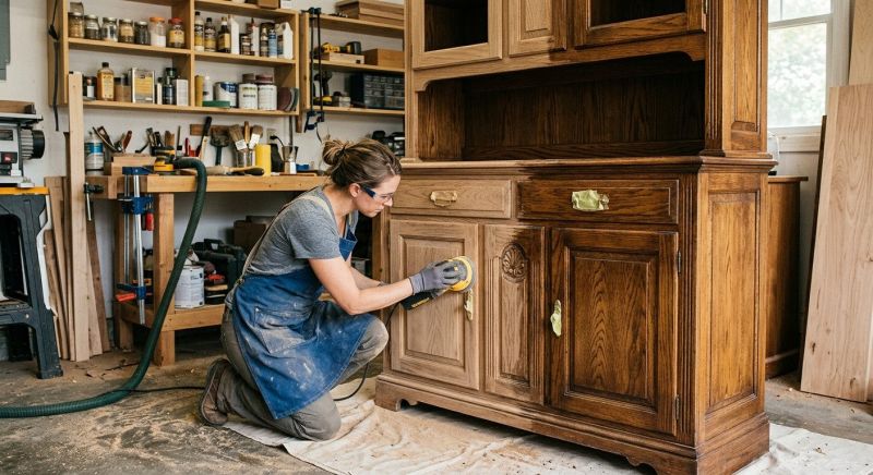 Cupboard Refinishing in Dayton, OH