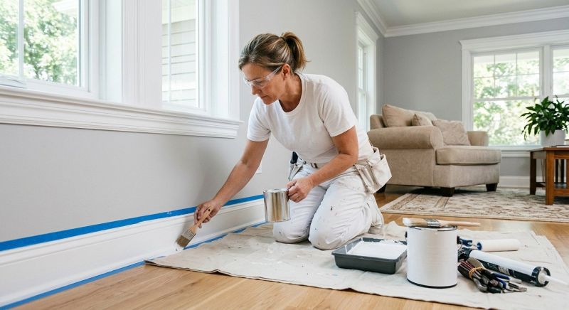 Dining Room Painting in Wilmington, NC