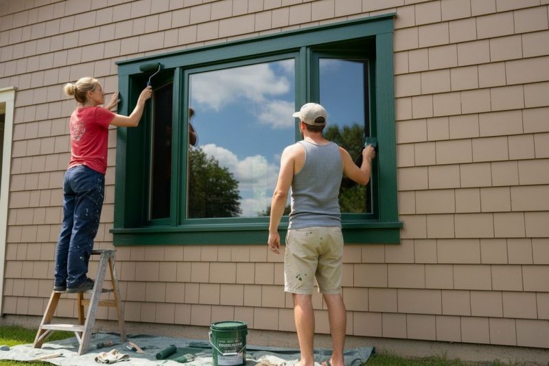 Fascia Painting in Fort Collins, CO