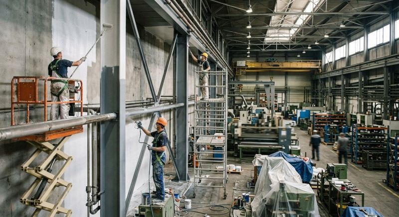 Industrial Building Painting in Waco, TX