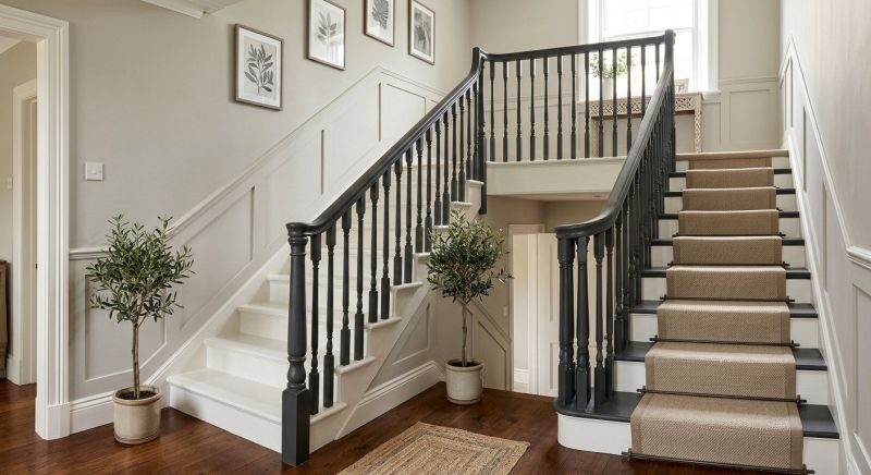 Interior Railing Painting in Wilmington, NC