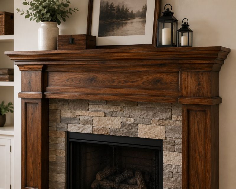 Mantel Painting in Waco, TX