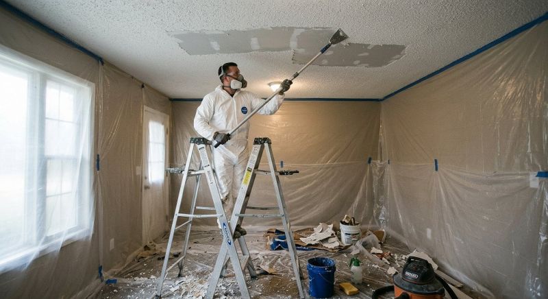 Popcorn Ceiling Removal in Waco, TX