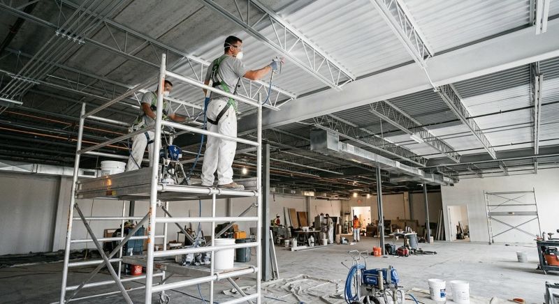Retail Ceiling Painting in Boulder, CO