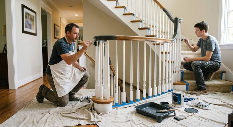 Wainscoting Painting in Wilmington, NC