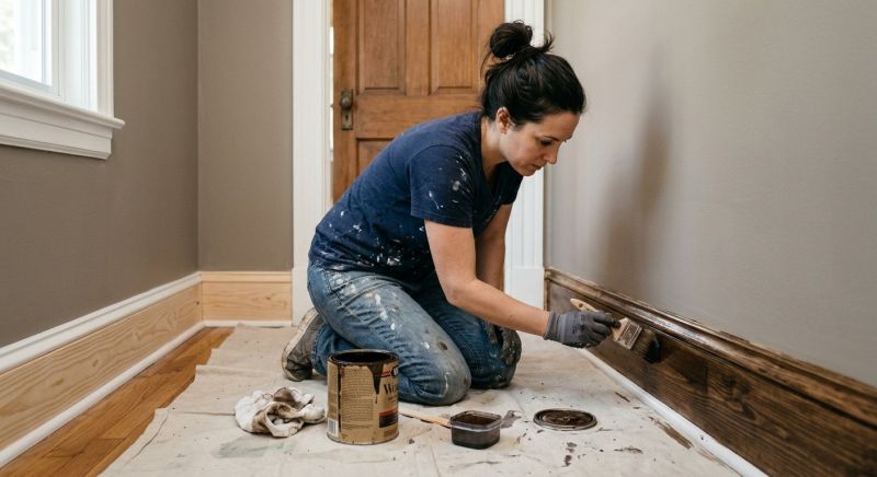 Woodwork Painting in Wilmington, NC